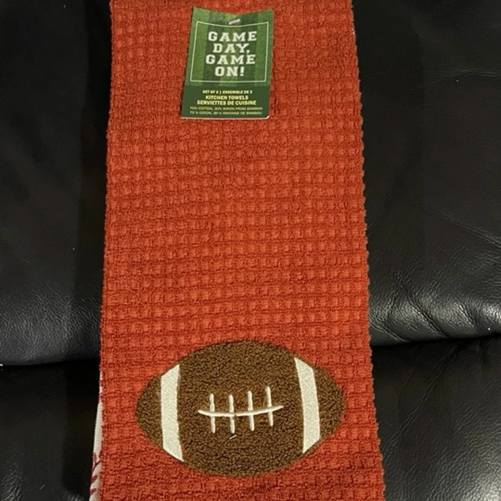 Football Kitchen Towels (Set of 3)